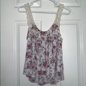 Floral Lace Tank Top